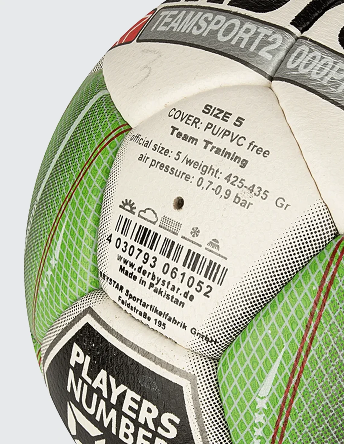 توپ فوتبال Unisex دربی استار دربی استار TEAMSPORT2000PRO دوختی